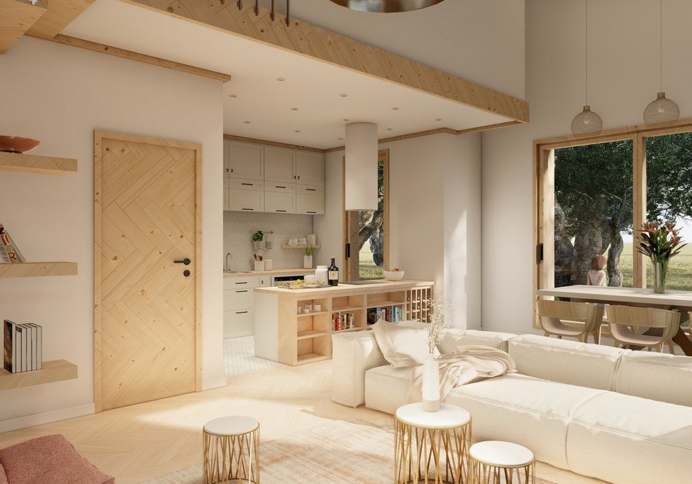 Boka Kotorska bay, Kavach area. A modern cottage village of tiny houses, with its own plots.

The sale is carried out &quot;first hand&quot;, from the