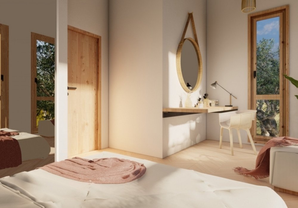 Boka Kotorska bay, Kavach area. A modern cottage village of tiny houses, with its own plots.

The sale is carried out &quot;first hand&quot;, from the