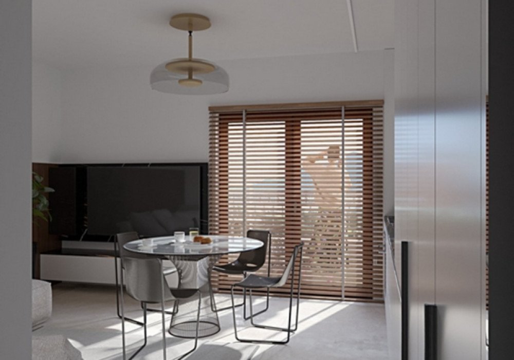 Boka Bay of Kotor, Kamenari district. New apartments in a club-type apartment building.
The distance to the sea is 300m.

The house has four floors, a