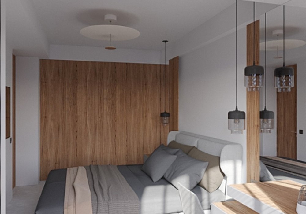 Boka Bay of Kotor, Kamenari district. New apartments in a club-type apartment building.
The distance to the sea is 300m.

The house has four floors, a