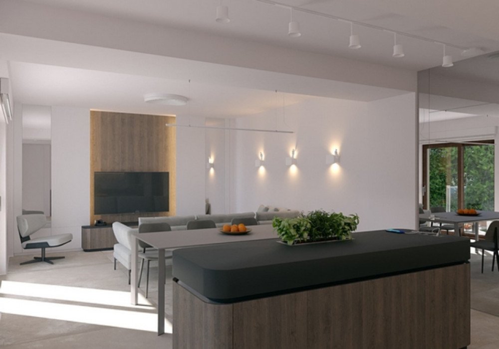 Boka Bay of Kotor, Kamenari district. New apartments in a club-type apartment building.
The distance to the sea is 300m.
The house has four floors, a