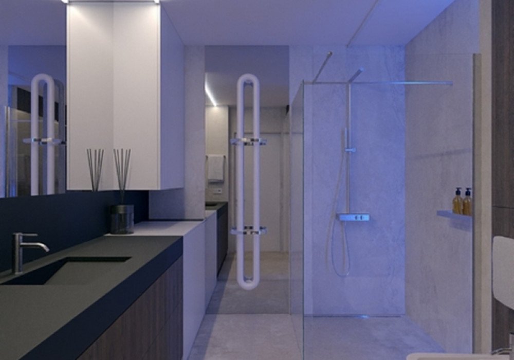 Boka Bay of Kotor, Kamenari district. New apartments in a club-type apartment building.
The distance to the sea is 300m.
The house has four floors, a